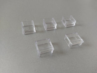 Head Rail End-Cap for 25mm Venetian Blinds - Clear Plastic - Pack of 100 - www.mydecorstore.co.uk