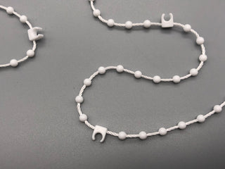 Basic Vertical Blinds Plastic Bottom Link Chain for 89mm / 3.5" System - 500 meters - www.mydecorstore.co.uk