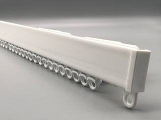 White Aluminium Curtain Tracks - Medium/Heavy Duty Track - 232 meter - www.mydecorstore.co.uk