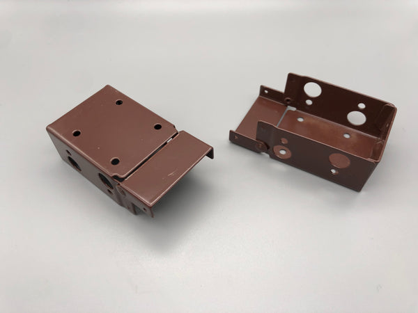 Universal 50mm Venetian Blinds Metal Brackets - Different Colour Options - Headrail 38x57mm - Pack of 50 - www.mydecorstore.co.uk
