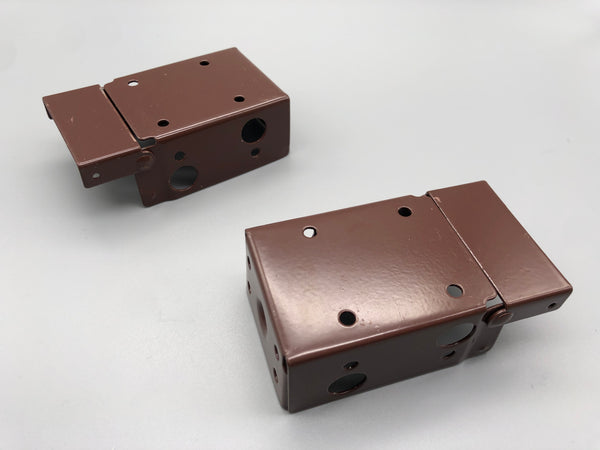 Universal 50mm Venetian Blinds Metal Brackets - Different Colour Options - Headrail 38x57mm - Pack of 50 - www.mydecorstore.co.uk