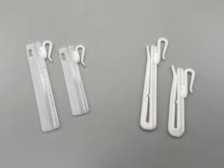 Adjustable Curtain Plastic Hook - Different Types & Sizes - Pack of 500 - www.mydecorstore.co.uk