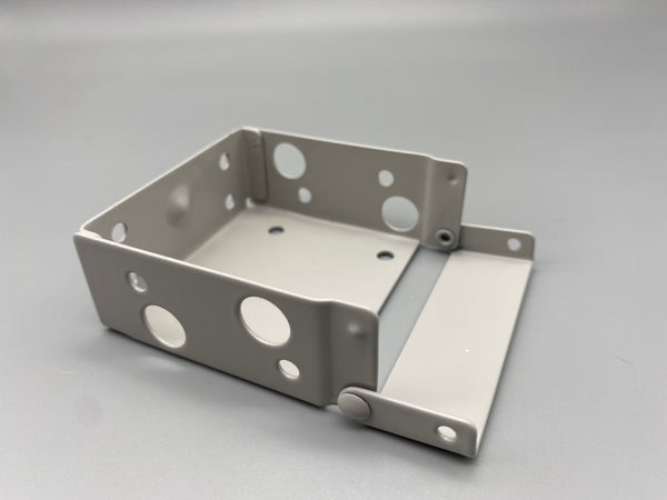 Universal 50mm Venetian Blinds Metal Brackets - Grey - Pack of 50 - www.mydecorstore.co.uk