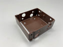 Universal 50mm Venetian Blinds Metal Brackets - Brown - Pack of 50 - www.mydecorstore.co.uk