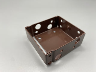 Universal 50mm Venetian Blinds Metal Brackets - Brown - Pack of 50 - www.mydecorstore.co.uk