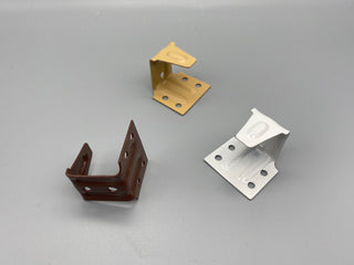 Center Support for 25mm Venetian Blinds Bracket - White, Brown, Beige & Silver - Pack of 100 - www.mydecorstore.co.uk