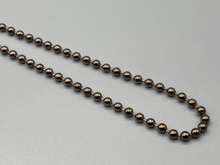 No.10 Gunmetal Metal Chain for Roller / Roman Blinds - 50mtr