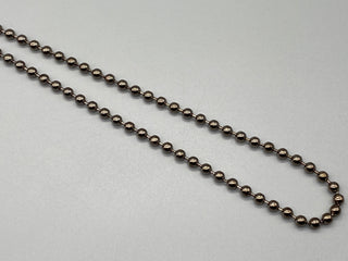 No.10 Gunmetal Metal Chain for Roller / Roman Blinds - 50mtr