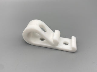 Child Safety Device White P-Clip for Roller Roman and Vertical Blinds - Pack of 250 - www.mydecorstore.co.uk