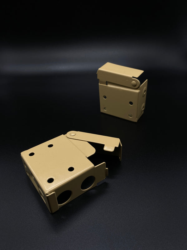 50mm Venetian Blinds Metal Brackets - L&R - Different Colour - Pack of 50pcs (25Pairs) - www.mydecorstore.co.uk