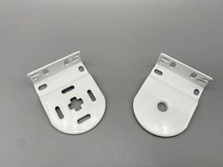 Metal Brackets for 32mm Roller Mechanism - White Coated - Pack of 100 Pairs