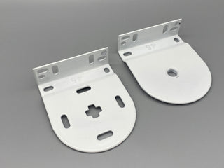 Metal Brackets for 45mm Roller Mechanism - White Coated - Pack of 100 Pairs