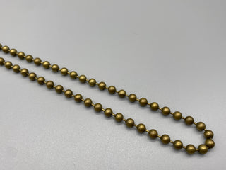 No.10 Antique Gold Metal Chain for Roller / Roman Blinds - 50mtr