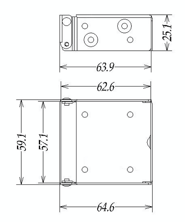 Universal 50mm Venetian Blinds Metal Brackets - Grey - Pack of 50 - www.mydecorstore.co.uk
