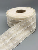 Curtain Pencil Tape 75mm - Guide Stitching - Cream -  50mtr