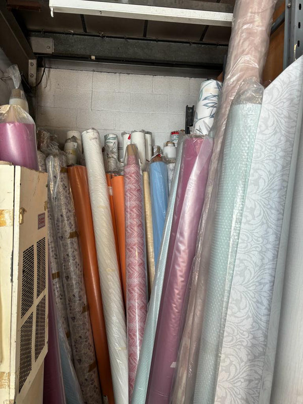 Roller Blinds Fabrics Clearance Job lot - Total 440 Rolls