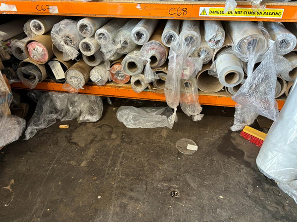 Roller Blinds Fabrics Clearance Job lot - Total 440 Rolls