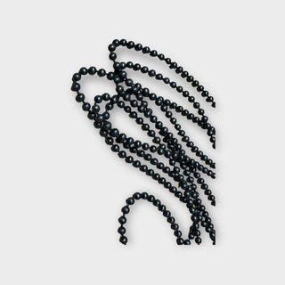 No.10 Black Plastic Chain Endless Loops - Diameter 4.5mm / No. 10 - Different Sizes