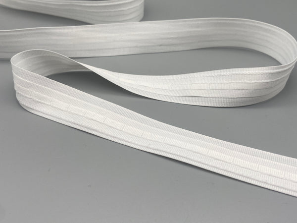 Roman Blinds Tape -  23mm Wide - 100 meters - White - £0.12 / meter - www.mydecorstore.co.uk