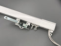 Ready Made Heavy Duty Aluminium Weight Corded Curtain Track - White - 200cm - www.mydecorstore.co.uk