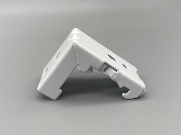 Angle Bracket for Open Cassette Roman Blinds - Tension Angle  Metal Brackets - Pack of 100 - www.mydecorstore.co.uk