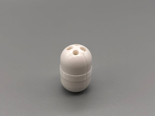 White Plastic Split Safety Acorn - Pack of 1,000