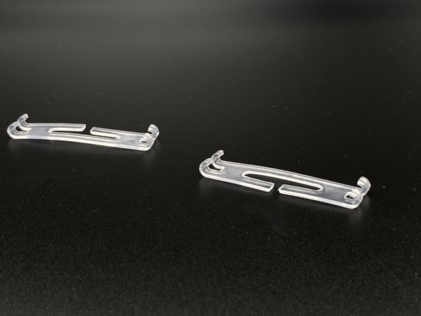 Slat Clip for 50mm Wood Venetian Blinds - Clear - Pack of 250 - www.mydecorstore.co.uk