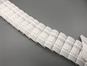 Pencil Pleat Curtain Header Tape 4cm (1.6") Wide - White - 100% Polyester - 100 Yards / Curtain Heading Tape - www.mydecorstore.co.uk