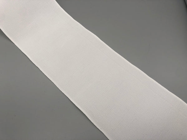 Curtain Sew-in Buckram 100mm (4") Wide - White - 100% Polyester - 100 Yards / Curtain Header Tape - www.mydecorstore.co.uk