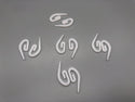 Heavy Duty Plastic Curtain Hooks Size: 13x32mm  - 100,000pcs - www.mydecorstore.co.uk