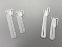 Adjustable Curtain Plastic Hook - Different Types & Sizes - Pack of 500 - www.mydecorstore.co.uk