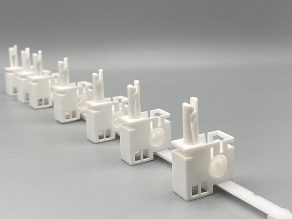 Linked Carrier Trucks for H Hook Type with 78mm Spacers - 1,000 Trucks (LEFT / RIGHT) - www.mydecorstore.co.uk