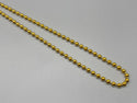 No.10 Golden Metal Chain for Roller / Roman Blinds - 50mtr