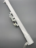 Ready Made Heavy Duty Aluminium Weight Corded Curtain Track - White - 200cm - www.mydecorstore.co.uk