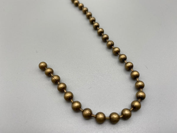 Antique Gold No.10 Metal Chain for Roller, Roman, Vertical Blinds 125 meters - www.mydecorstore.co.uk